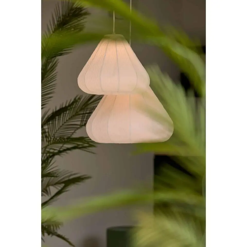 Hanglamp Sarella - Wit - &Oslash;45x36cm