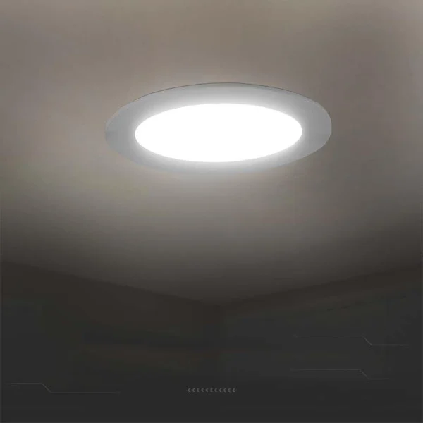Oprawa wpuszczana 61006 okrągła biała LED 6W 4000K 660lm IP20 V-TAC
