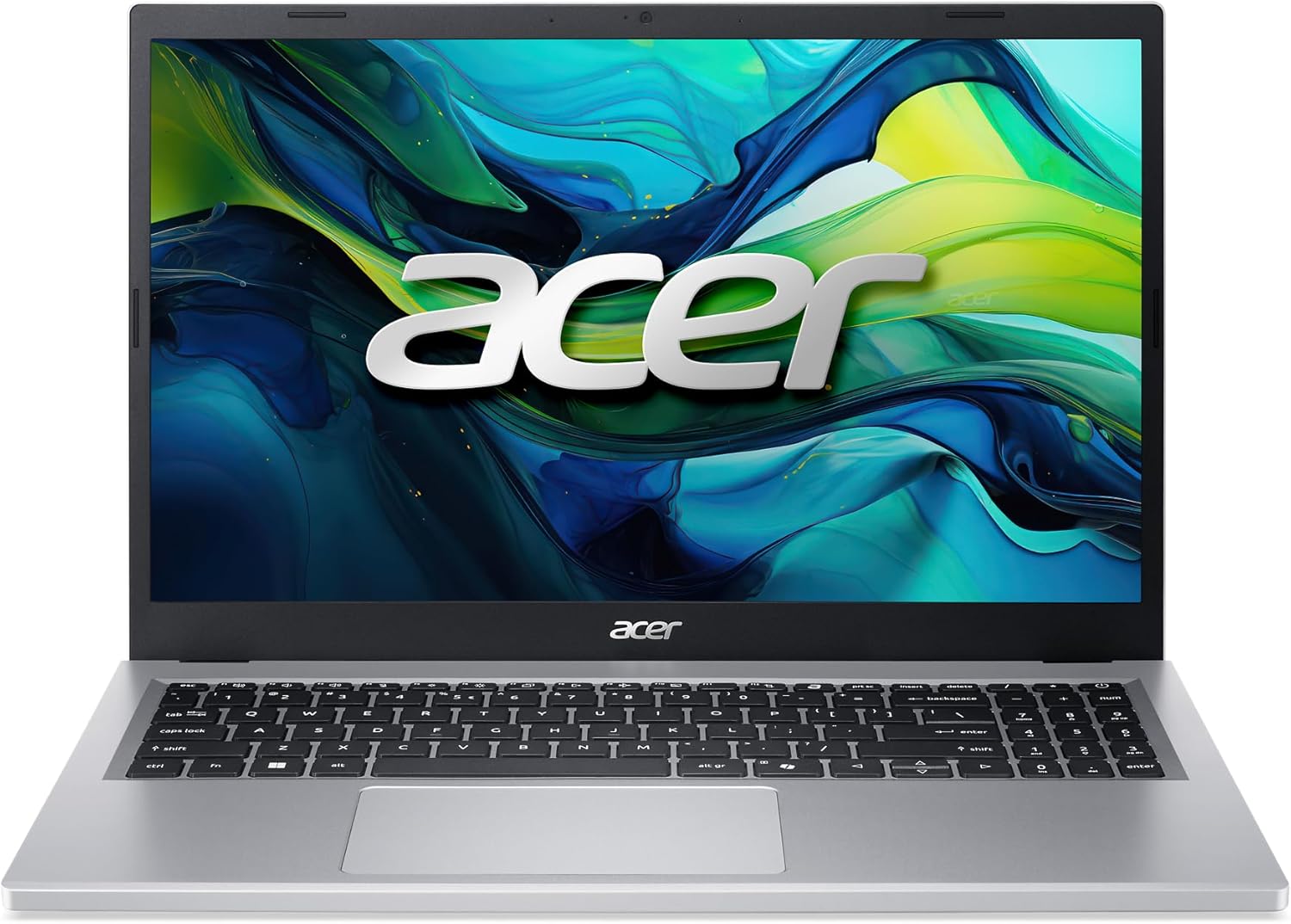 acer Aspire Go 15 AI Ready Laptop | 15.6 FHD IPS Display | AMD Ryzen 3 7320U | AMD Radeon 610M Graphics | 8GB LPDDR5 | 128GB PCIe SSD | Wi-Fi 6 | Windows 11 Home in S Mode | AG15-21P-R5YG