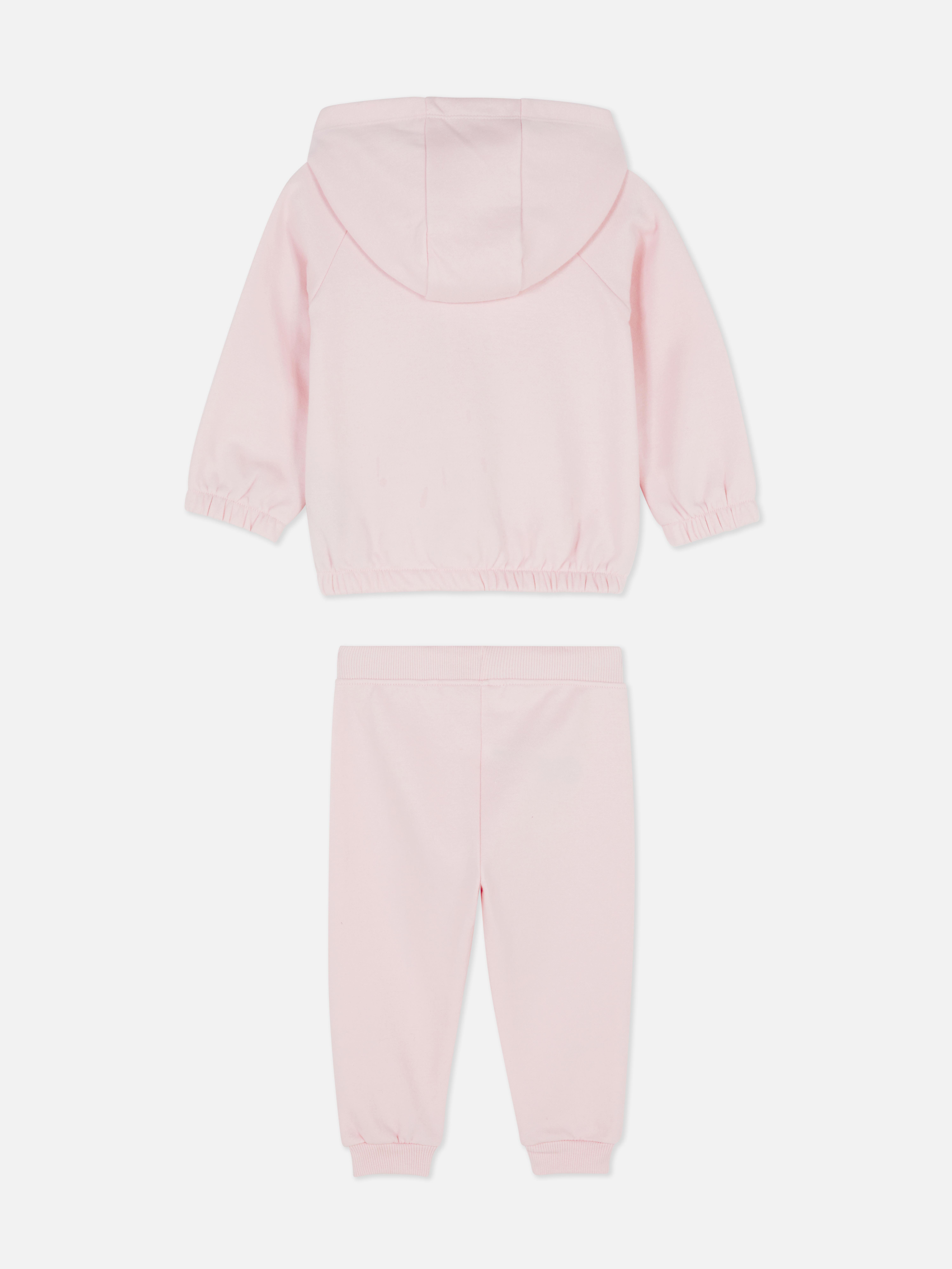 Zip-Up Hoodie and Sweatpants Set