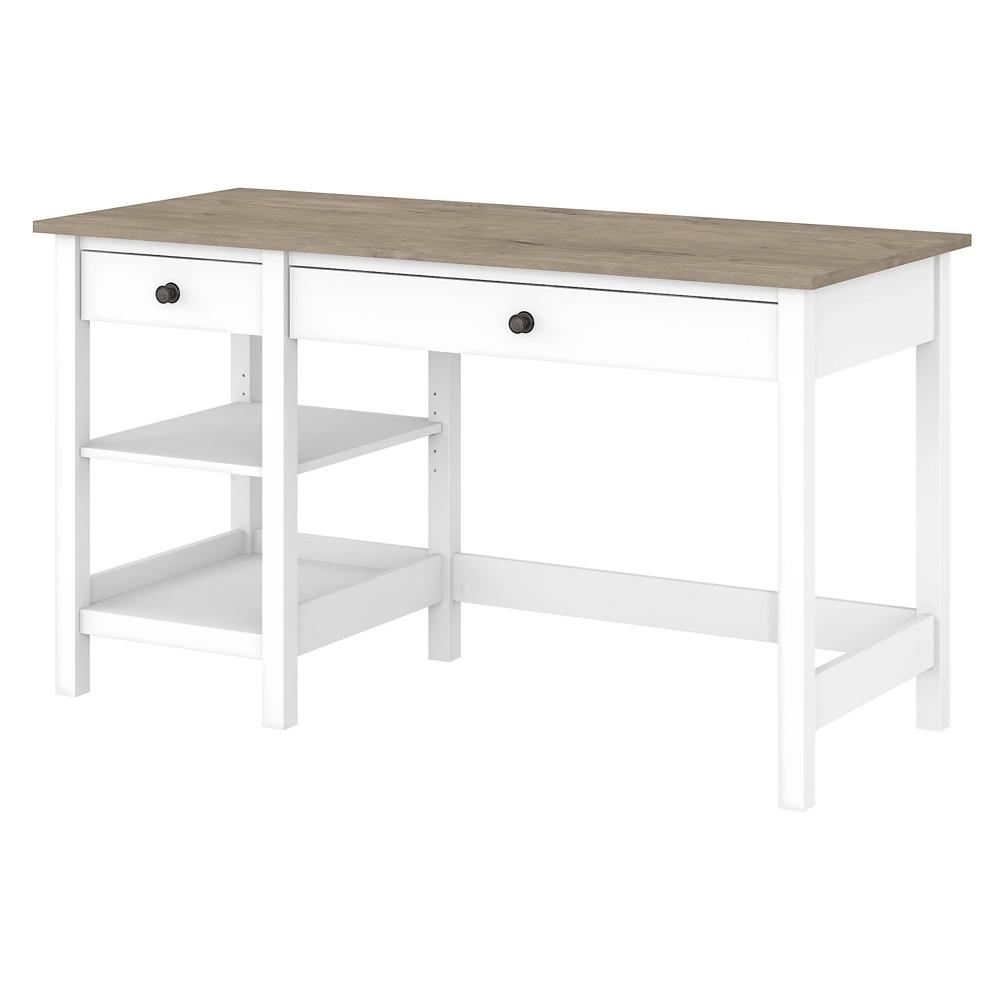 Mayfield 54W Computer Desk with Shelves by Bush Furniture
