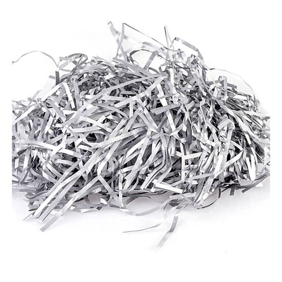 Silver Shredded Tissue Paper 25g