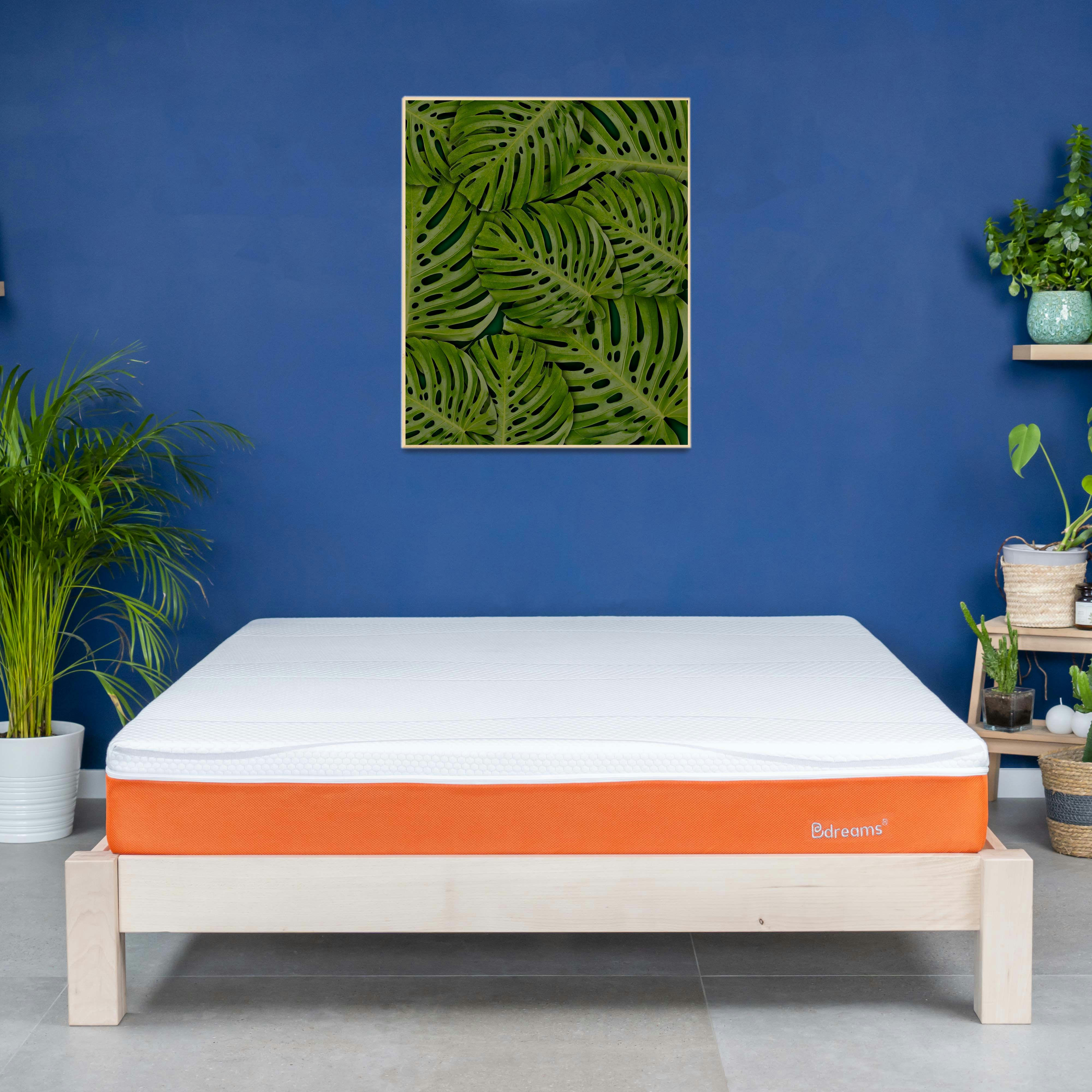 ENERGIK - Matelas mousse haute résilience 180x200cm