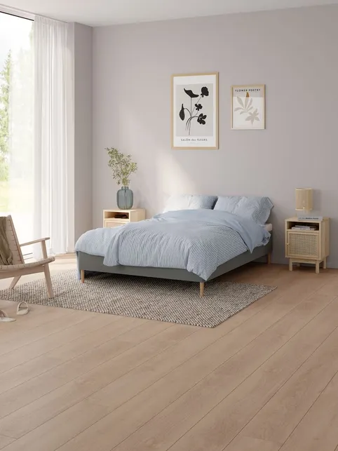 Boxmadras 140x200cm SKAUPA + FLYA grå-33 Medium