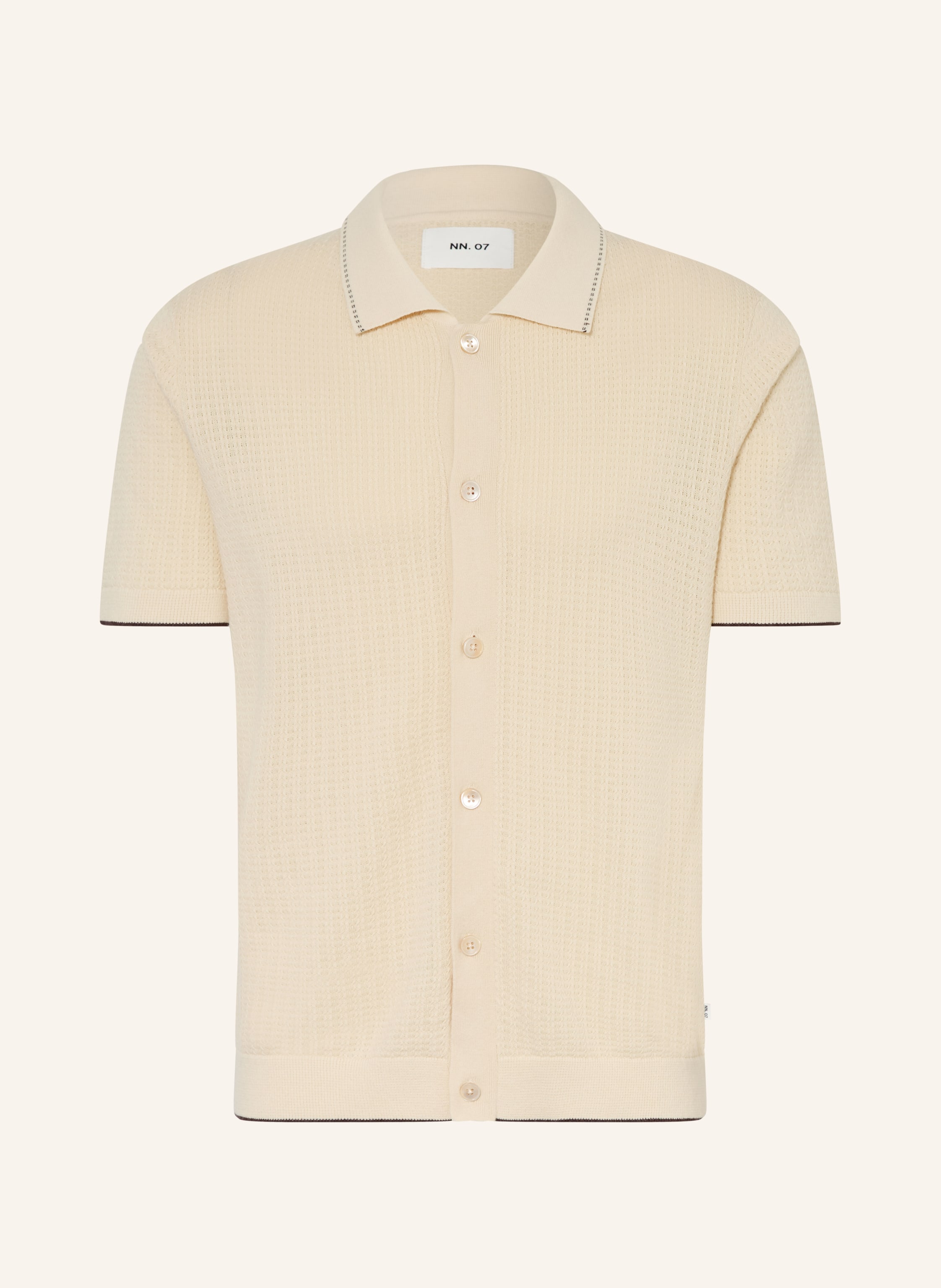 NN.07 Strickhemd NALO Regular Fit