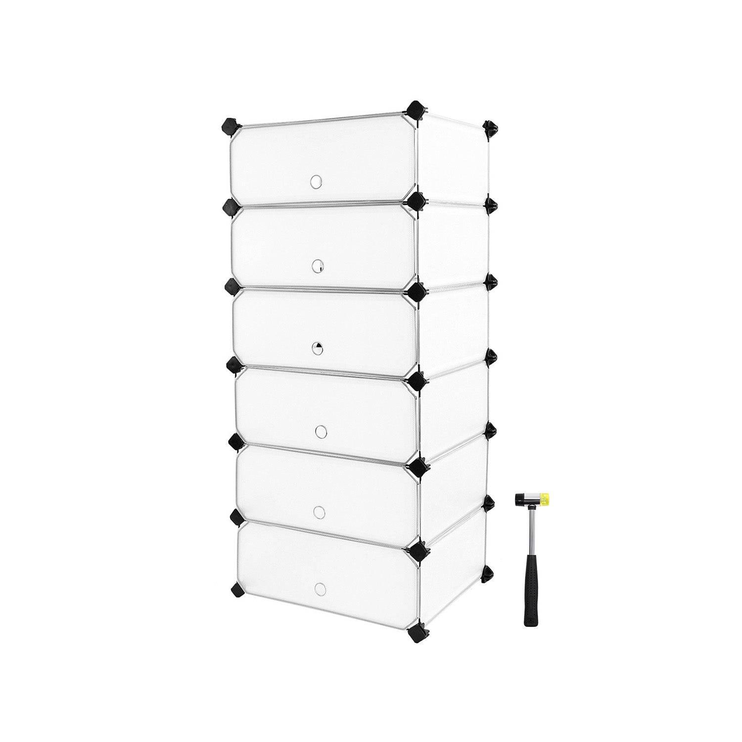 Meuble modulable 6 casiers