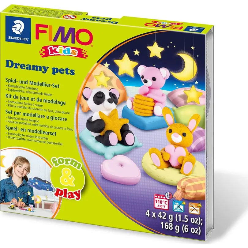 Bastelset 8-teilig FIMO