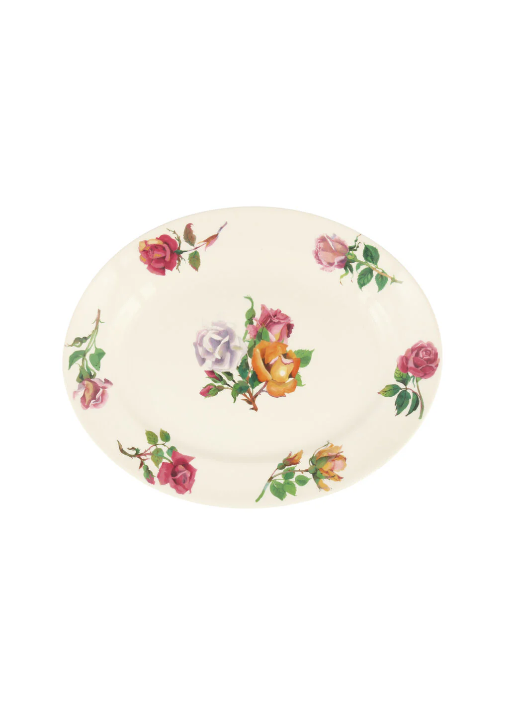 Granny's Roses Small Oval Platter