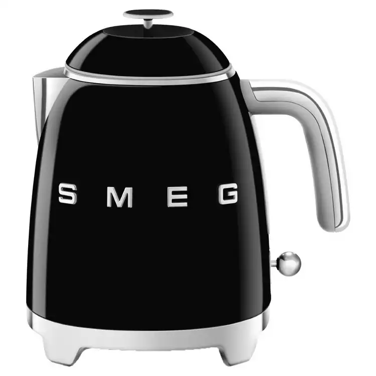 Smeg KLF05BLUK 50's Style Retro Mini Kettle - Black