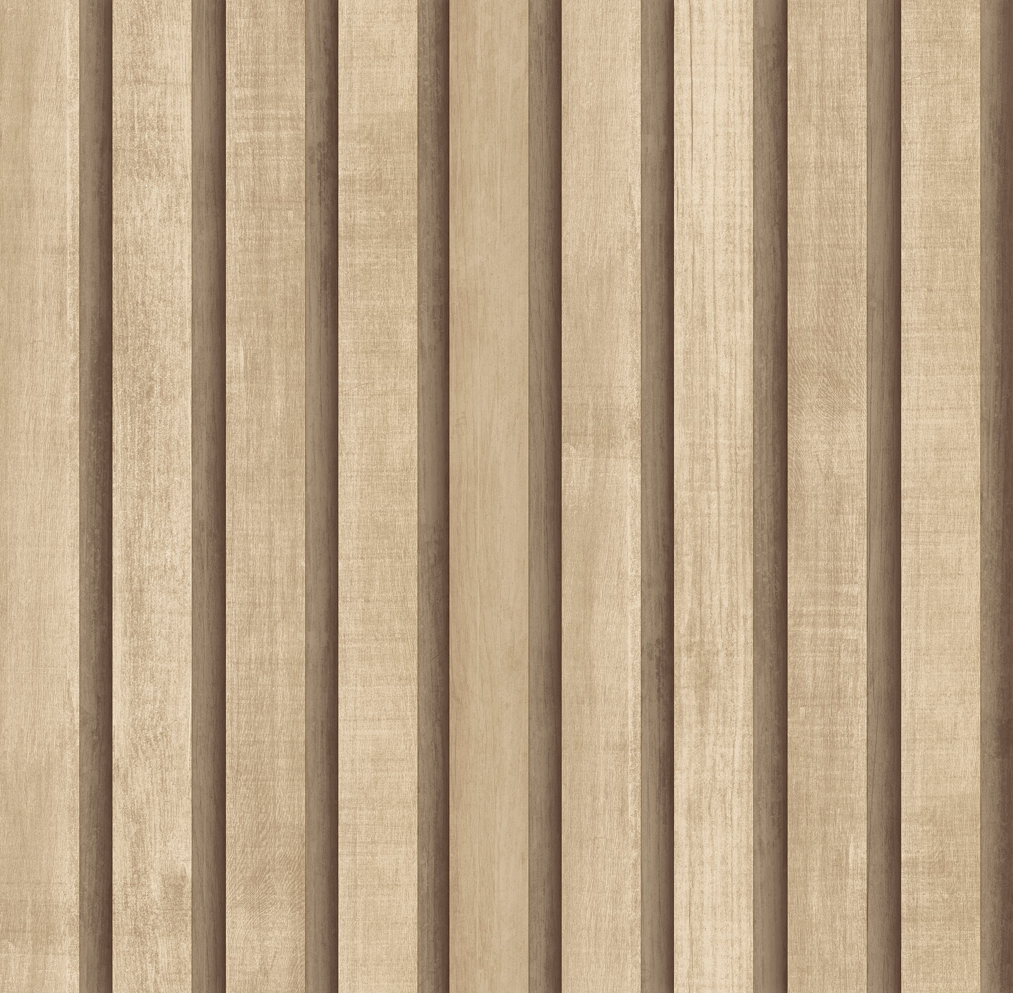 Sanders & Sanders behang houten wandpanelen 3d beige - 53 cm x 10 m - 640049