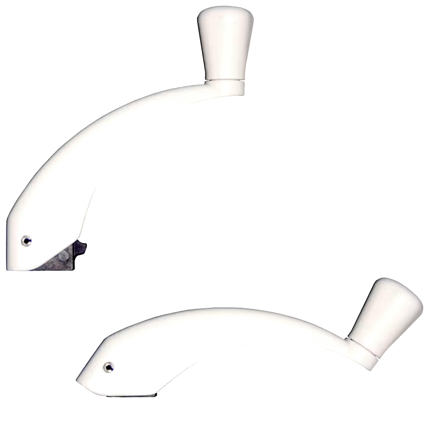 Ideal Security Fold Over Window Crank Handles, For Casement Windows, 2-pk