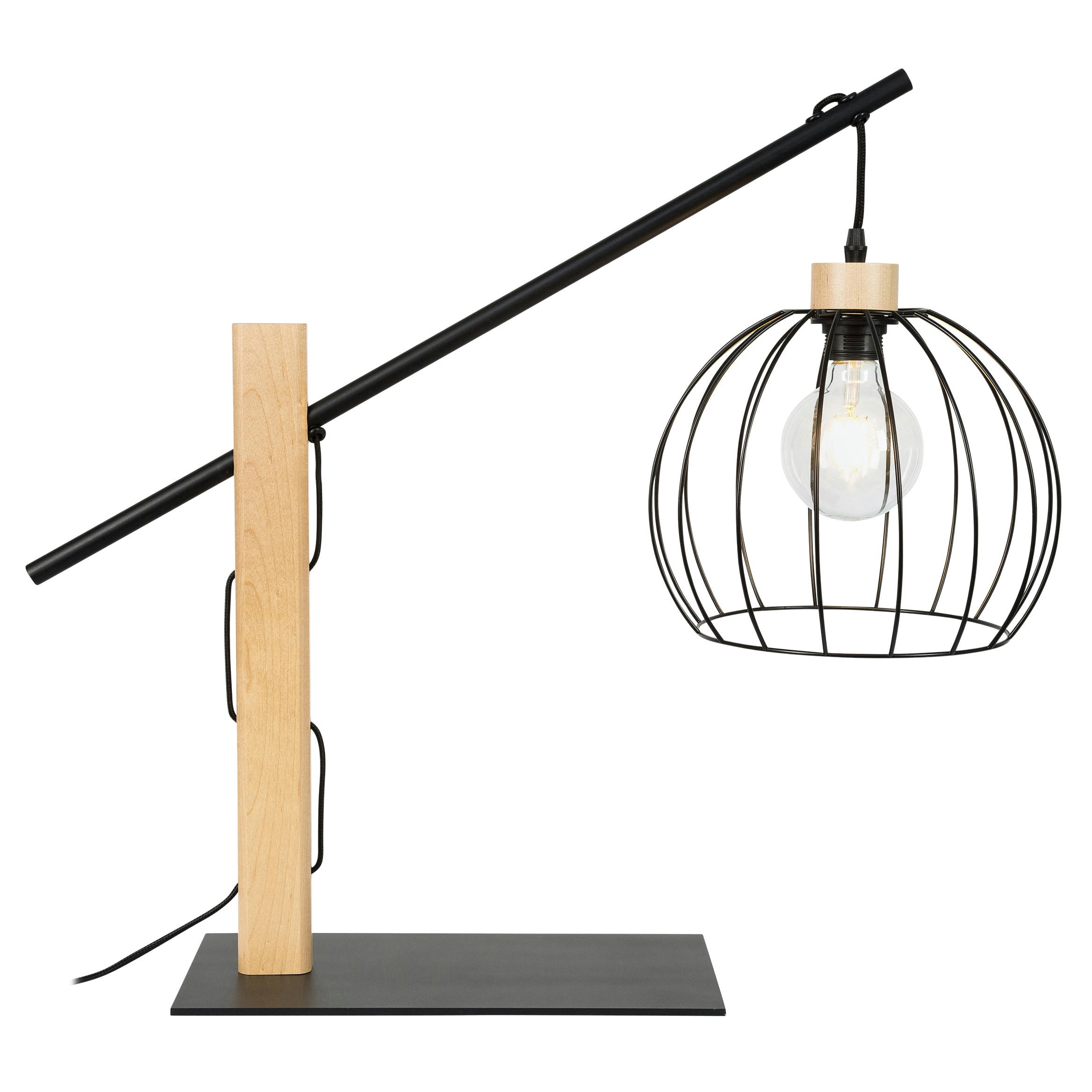 COOP - Lampe de table en métal noir