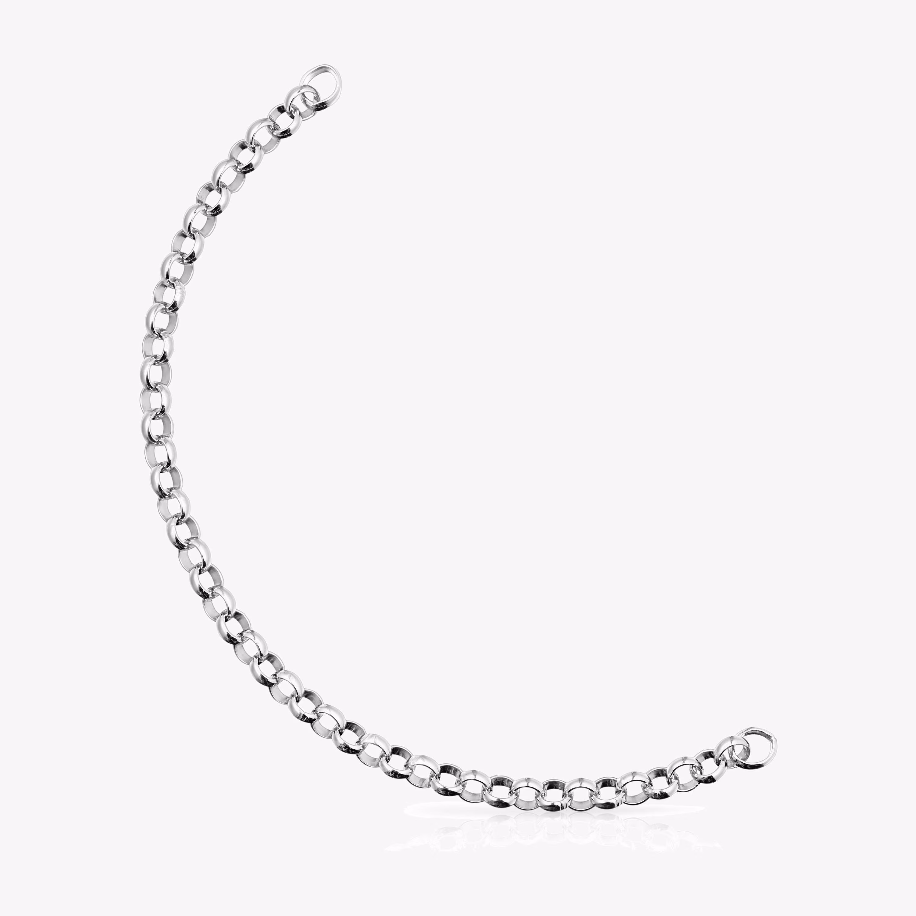 Pulsera de plata 17cm. Hold