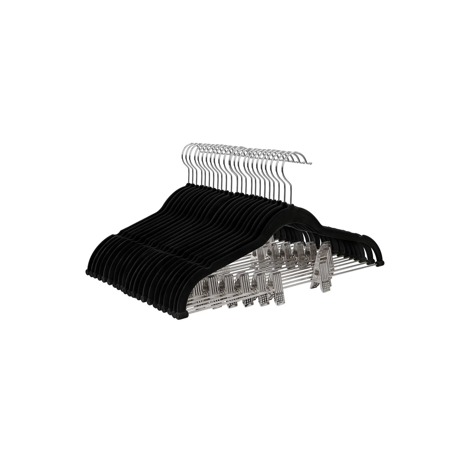 Cintres antiglisses avec pinces