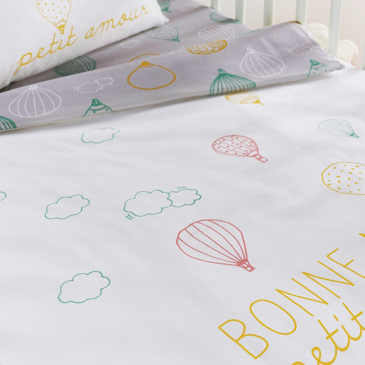 Housse de couette imprimée bébé, Amabella
