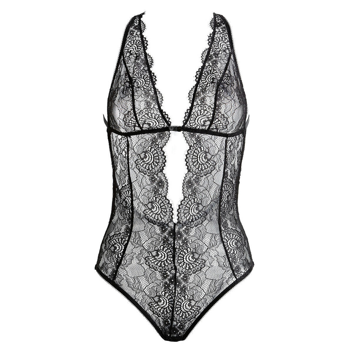 Body fendu en dentelle