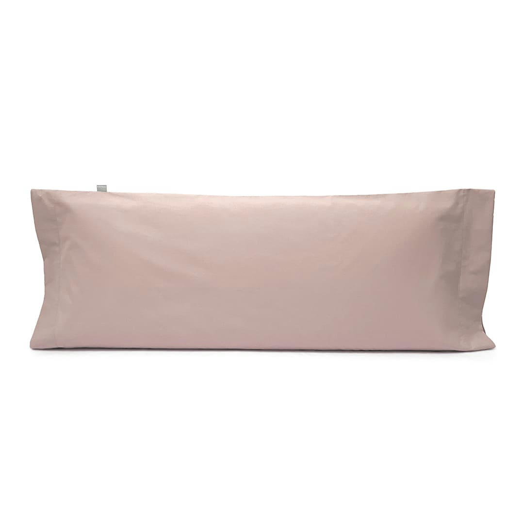 CASUAL TO - Taie d'oreiller en coton 100%  45x110 cm rose