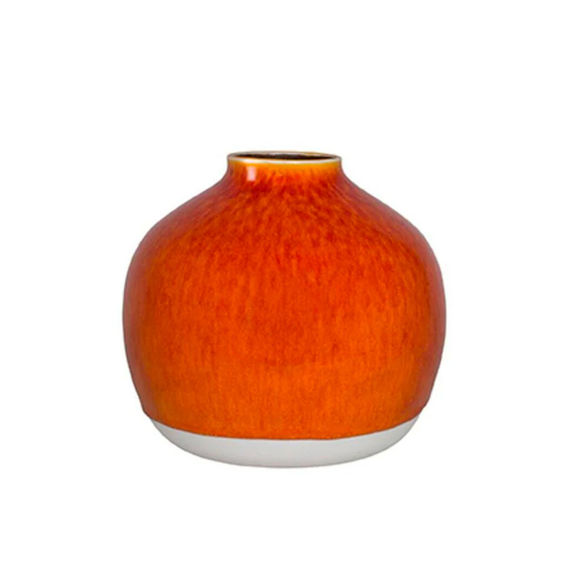 vase nèfle orange