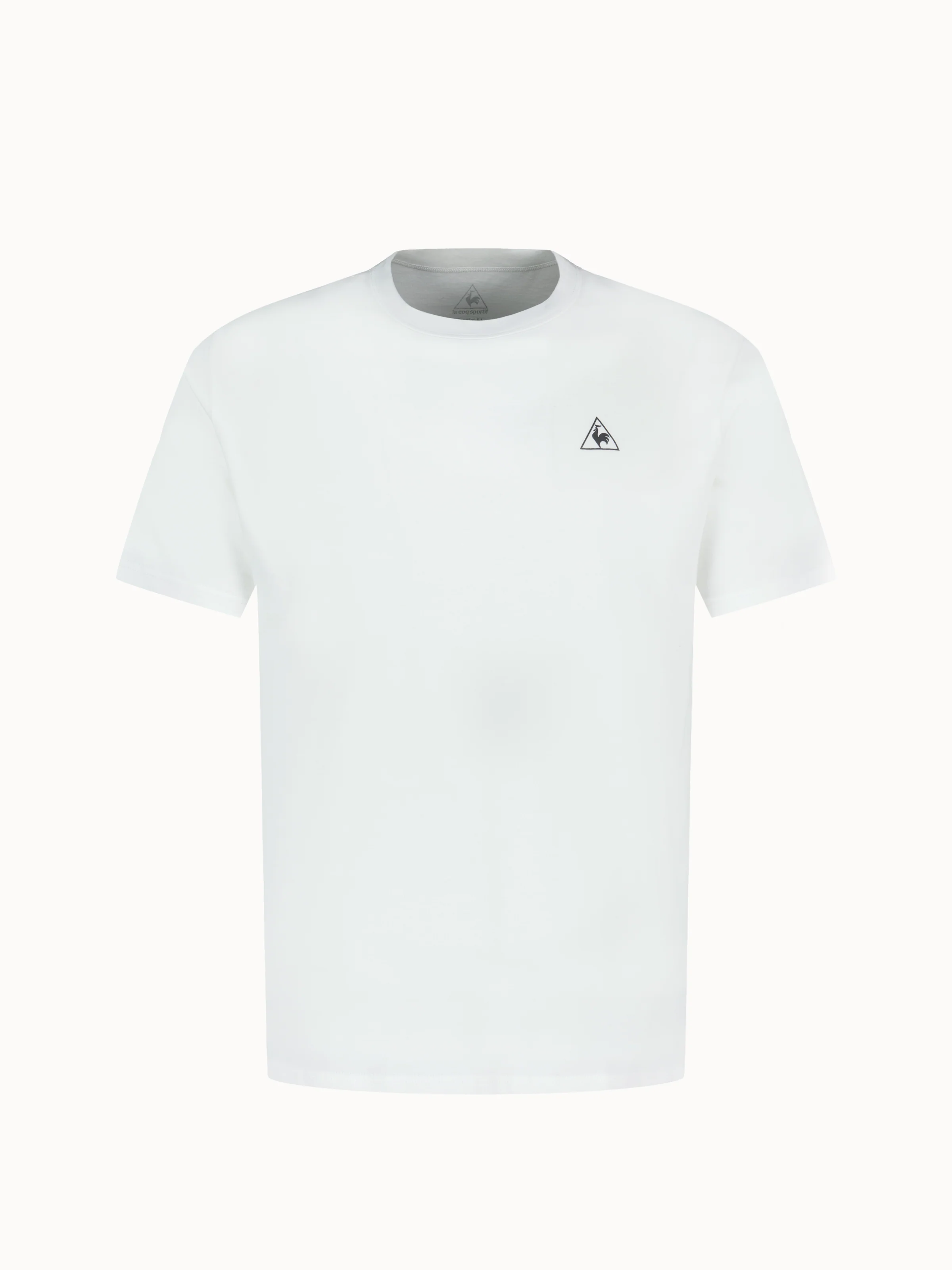 T-shirt en jersey de coton et logo triangle
