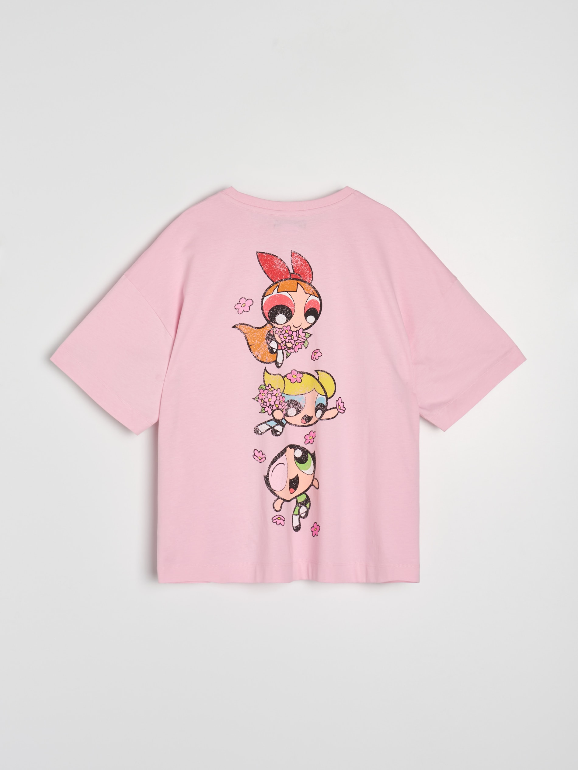 Bawełniana koszulka z nadrukiem The Powerpuff Girls