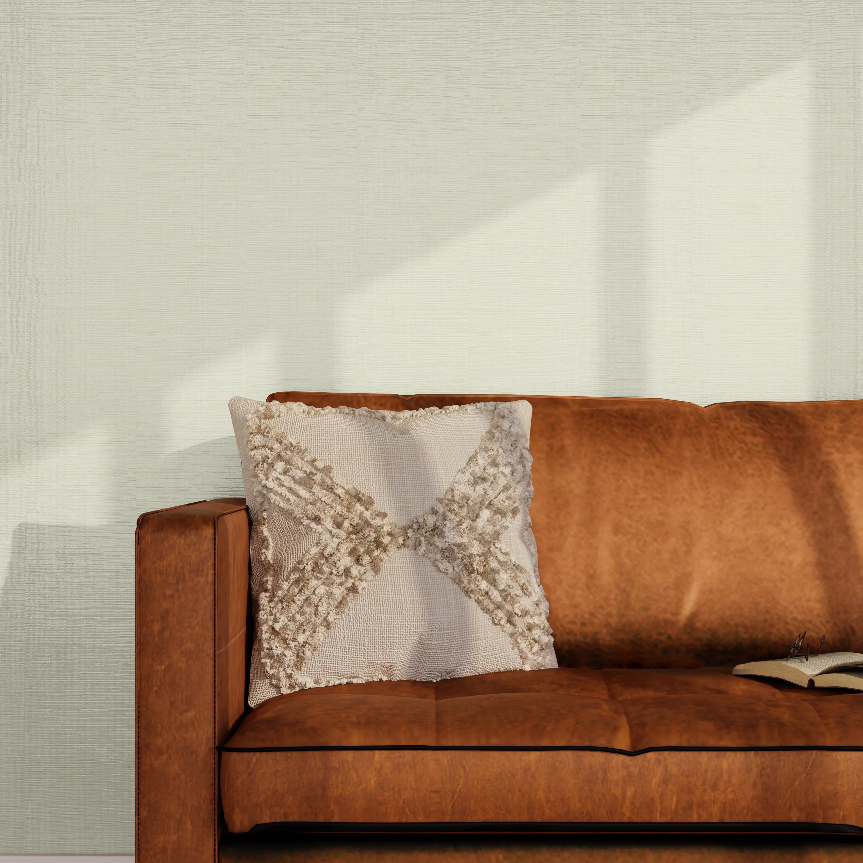Papier peint intissé CURAÇAO coloris sable beige