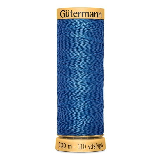 Gutermann Blue Cotton Thread 100m (5534)