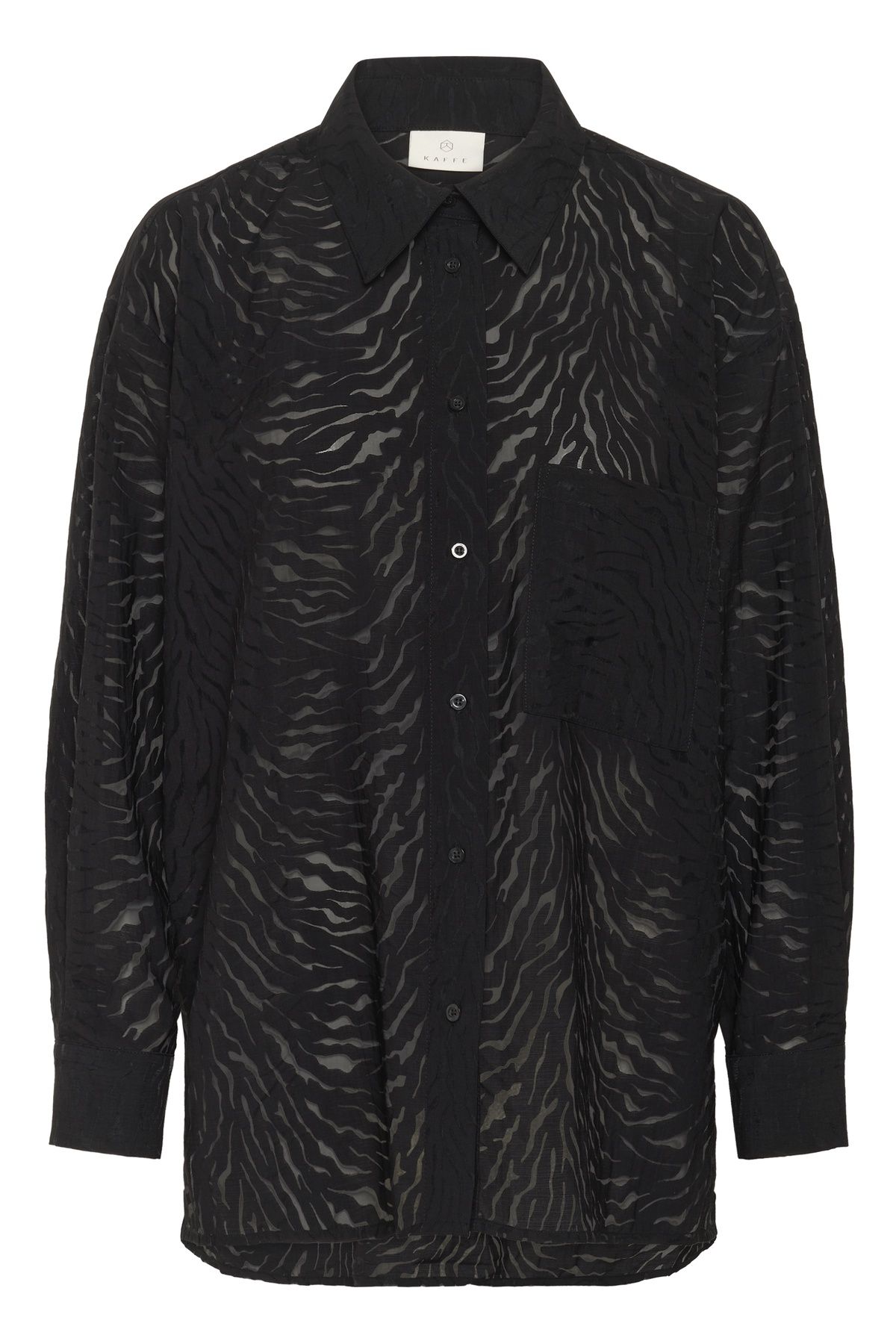 Kaffe KAvivian Long Sleeve Collared Shirt