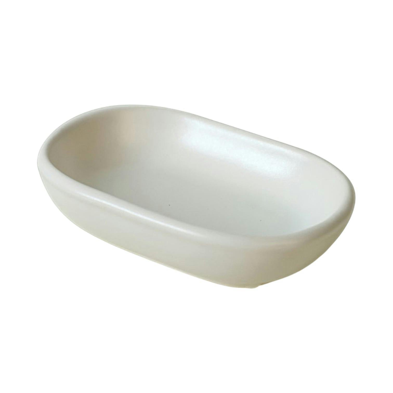 Coupelle en céramique blanc mat 11 cm (lot de 6) EFIRA