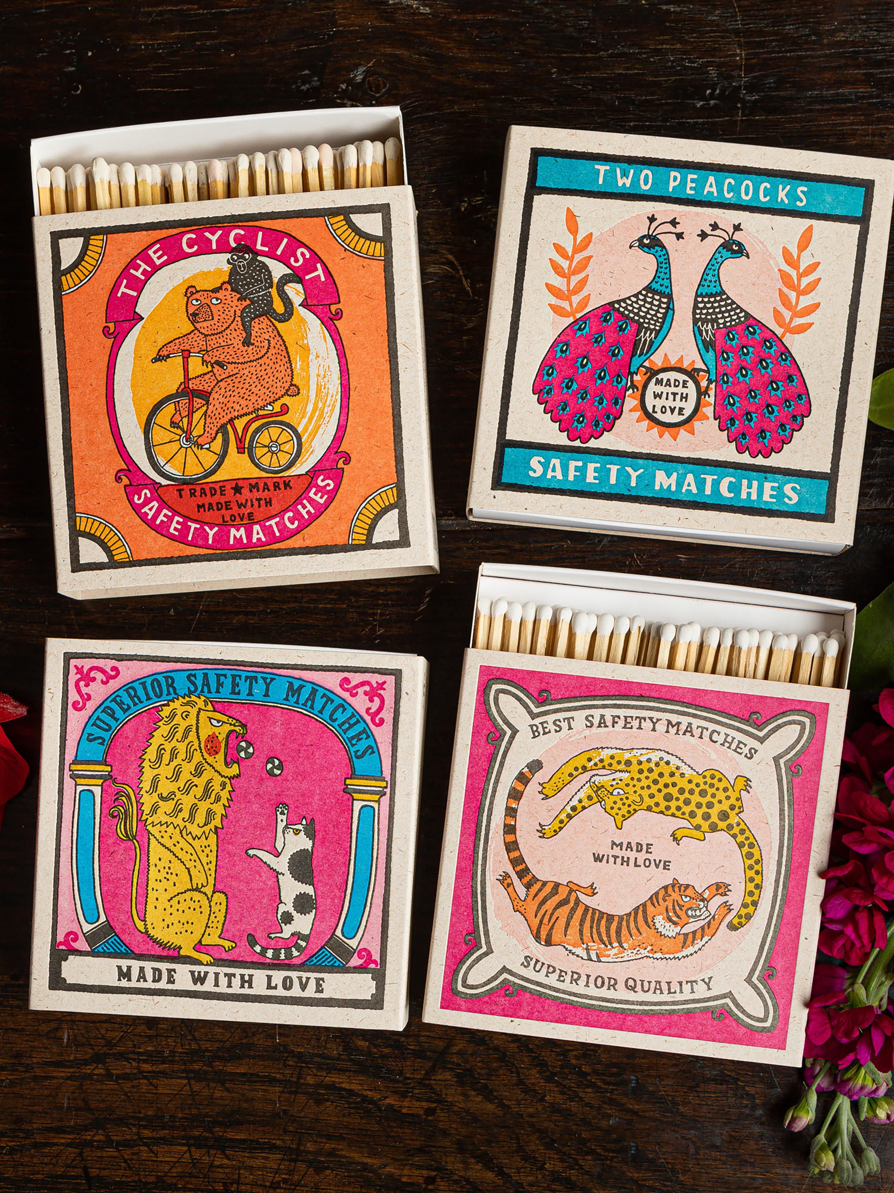 Design Streichholzschachtel Chasing Big Cats