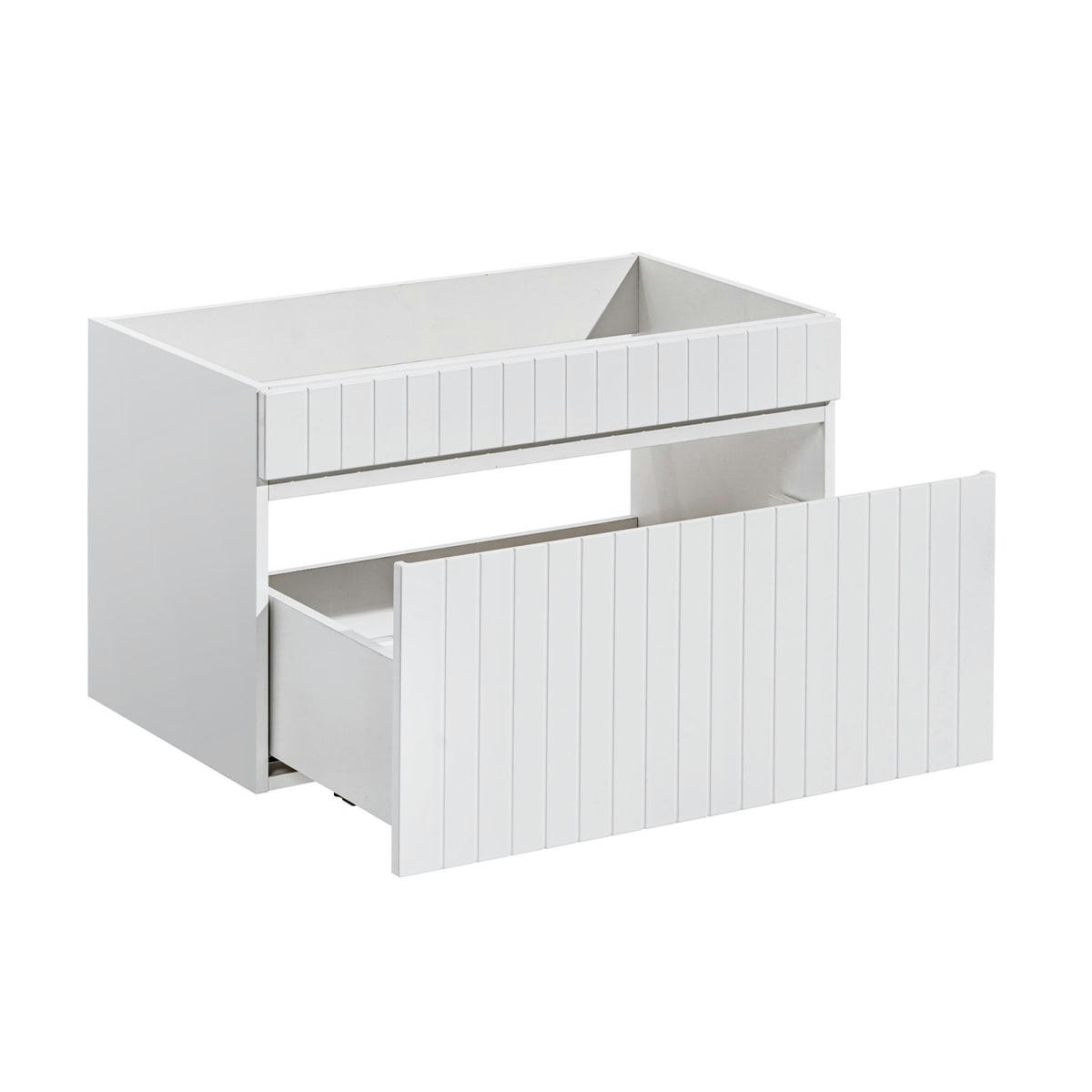 - Meuble sous-vasque 80cm blanc