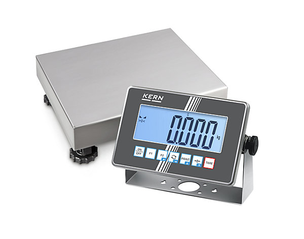 IoT-Line Balance plateforme avec afficheur en inox IXC K-3M - Kern - l0.1- L0.1- P0.1- h0.1-