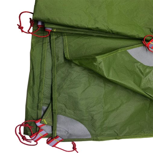 NNEOBA Ultralight Camping Tarp Sun Shelter 15D Nylon (Green)
