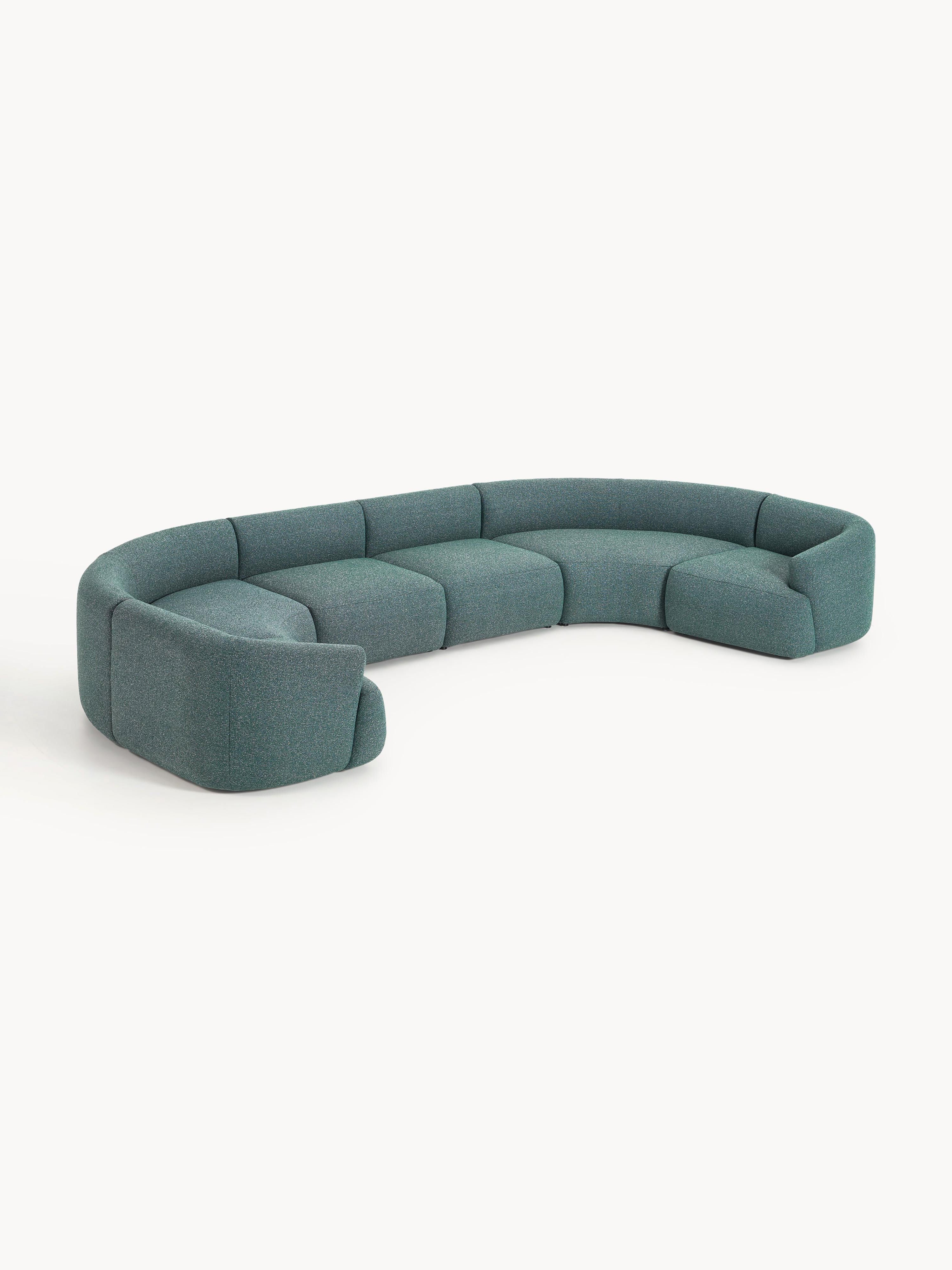 Modulares XL Bouclé-Sofa Sofia