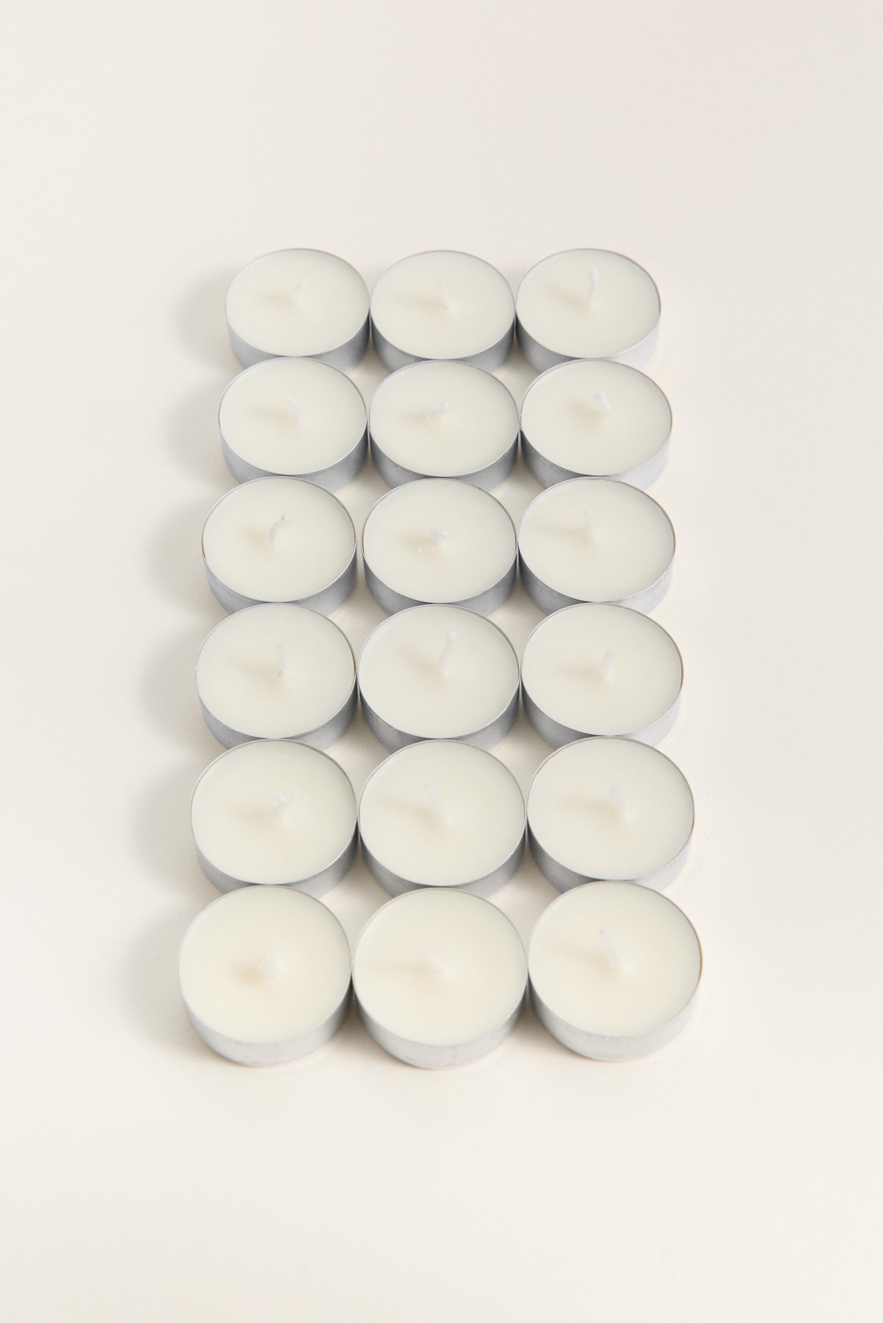 Pack 18 velas pequeñas aromáticas Sandalwood
