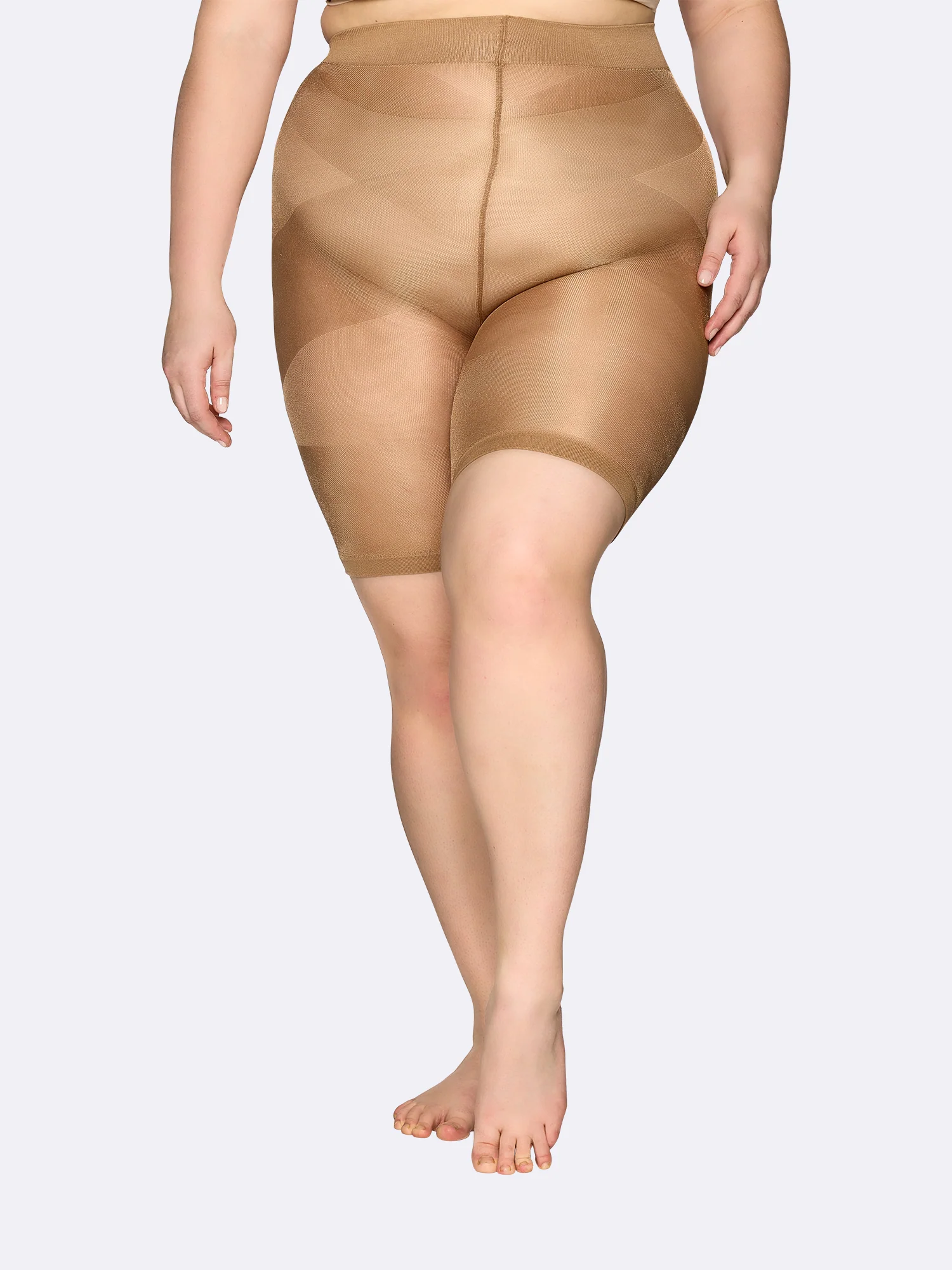 CURVY THIGH PANTY 40 den leggingsit - natural