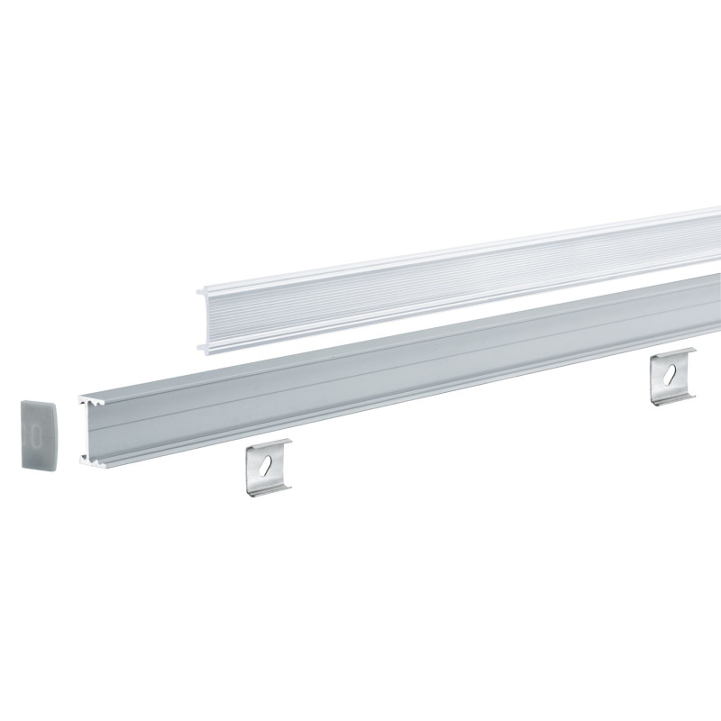 Profilé pour ruban LED Square 1 m PAULMANN