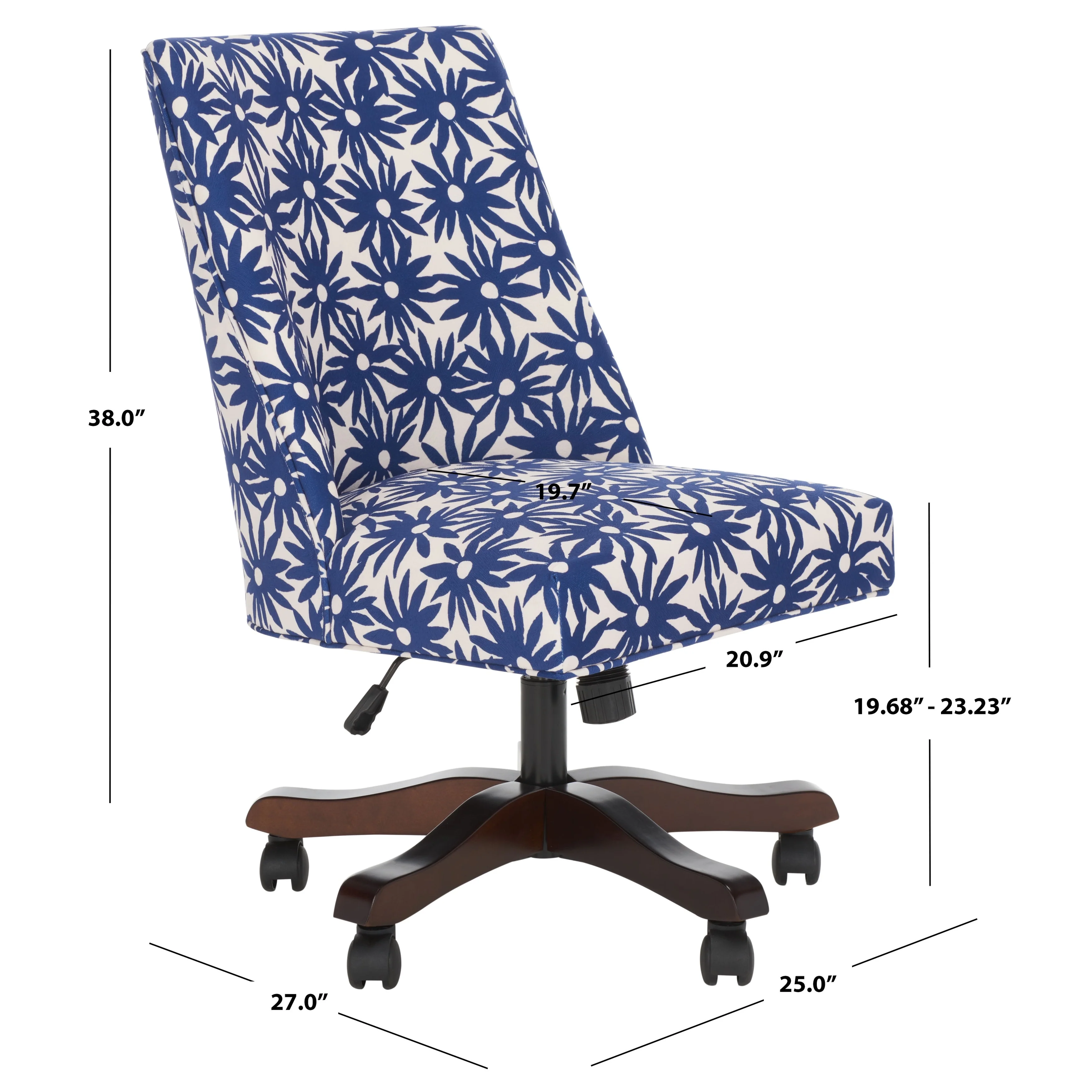 SAFAVIEH Meggan Desk Chair - 25Wx27Dx38H