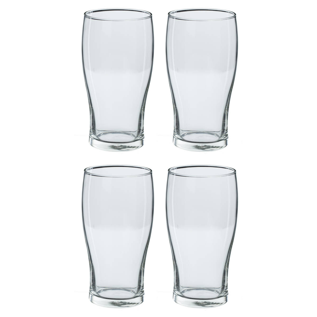 Szklanki do piwa, pinta, 4 szt. 570 ml