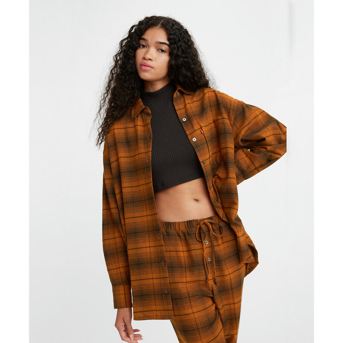 Chemise à carreaux