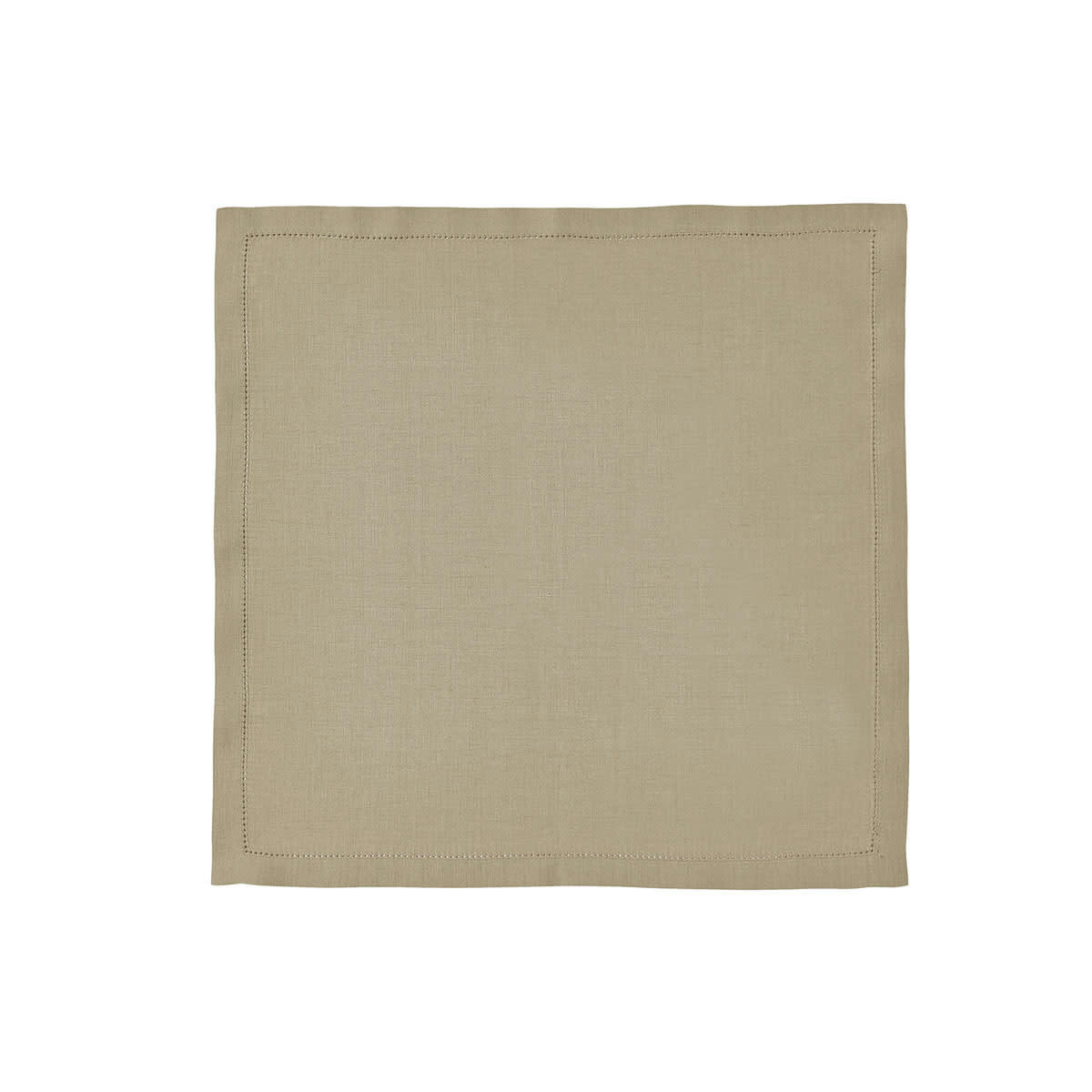 FLORENCE - Serviette de table en lin gris 45x45