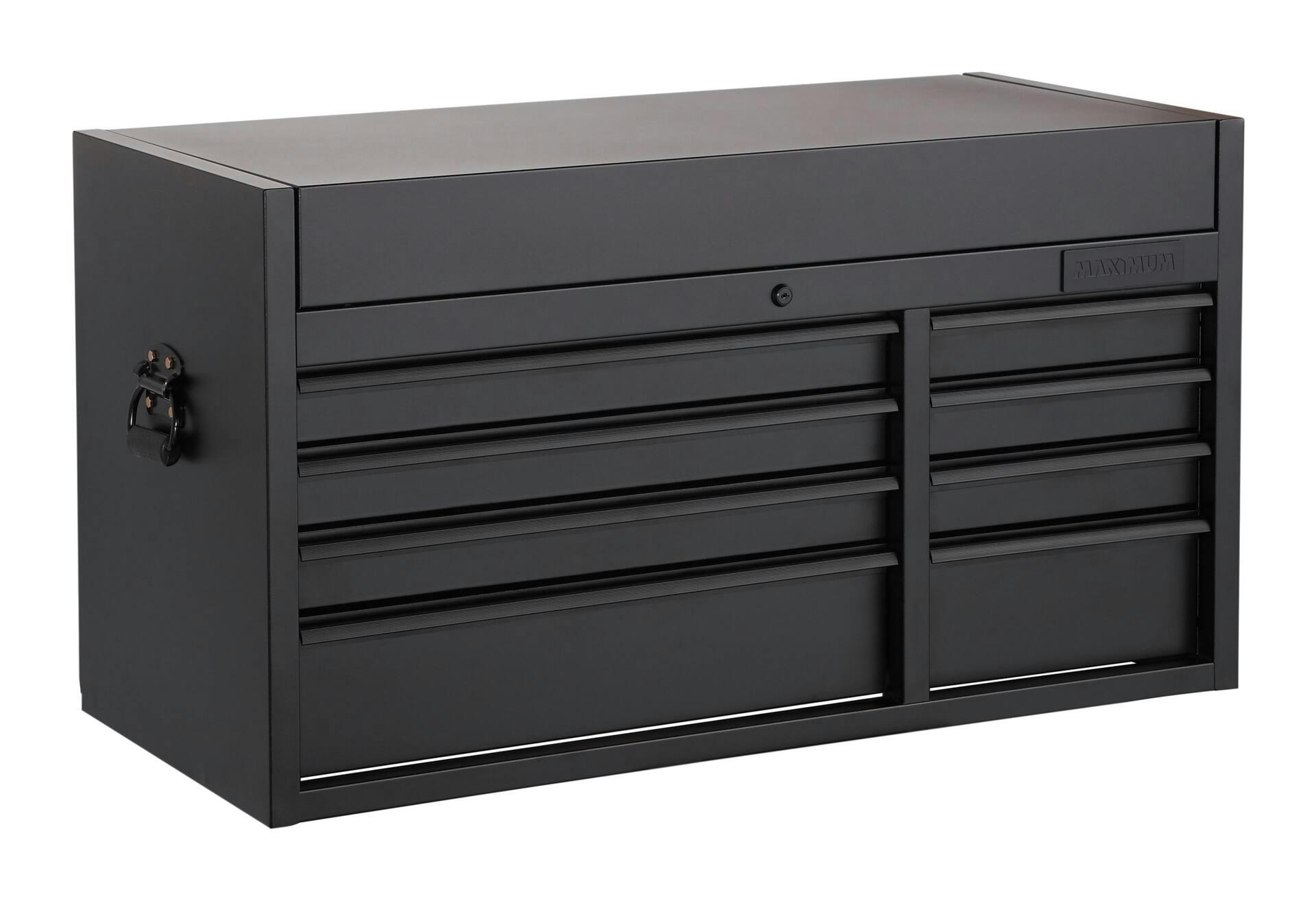 MAXIMUM Tool Chest w/ 8 Drawers, Matte Black, 41-in