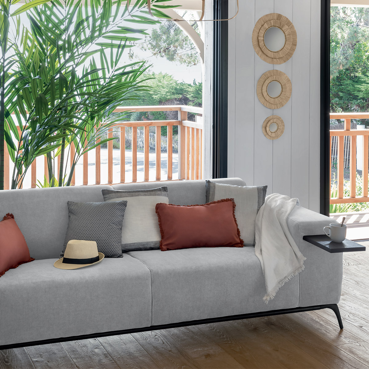 Sofa "Chris" 3-seater, Grey