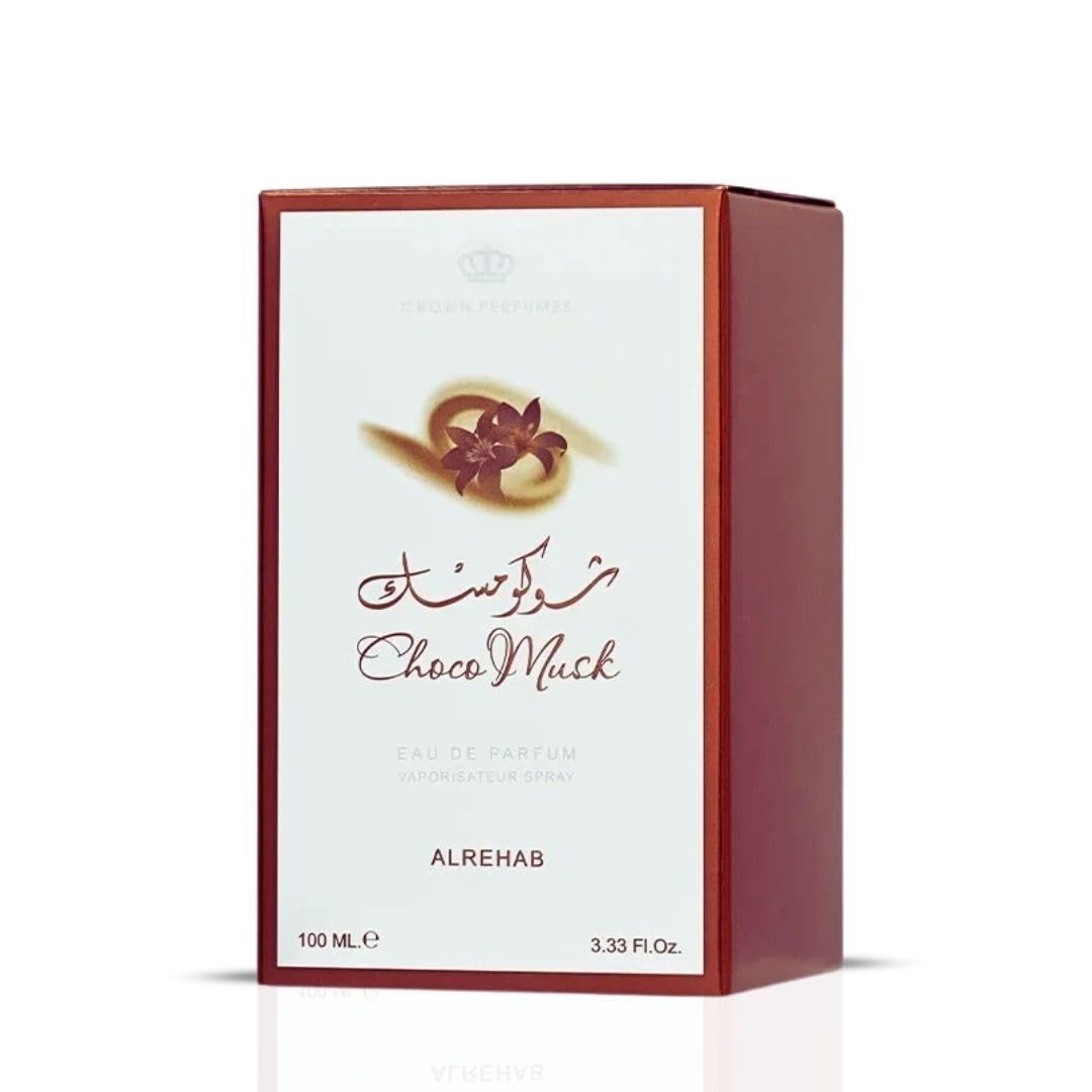 al rehab crown perfumes Choco Musk Unisex Eau De Parfum 100ml