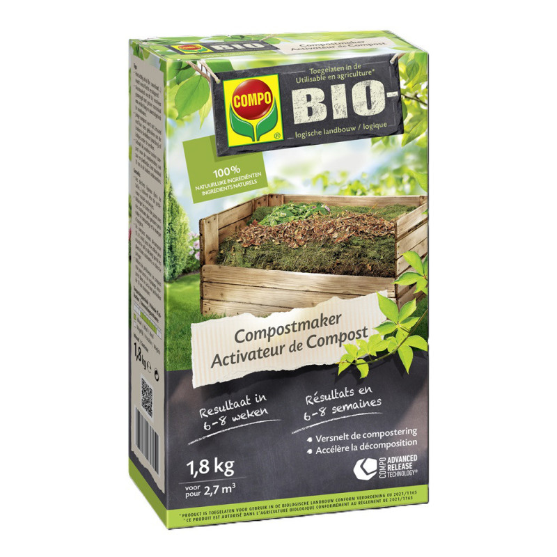 Activateur de compost Bio 1,8 kg COMPO
