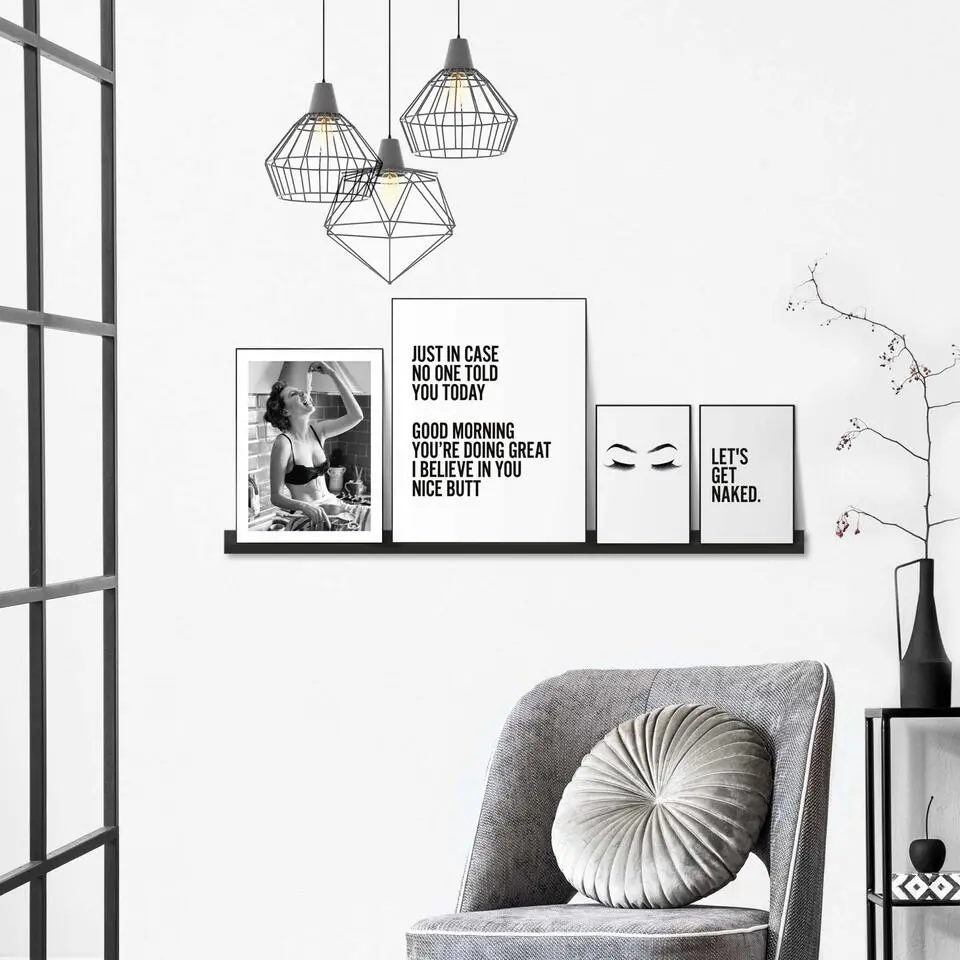 Set poster met lijst - Just Sexy