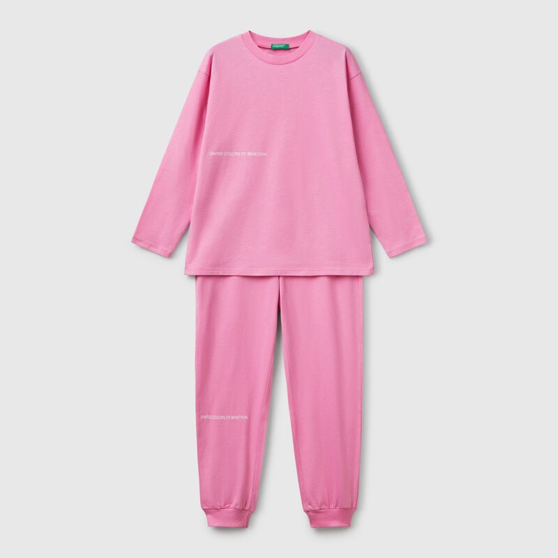Pyjamas in pure cotton