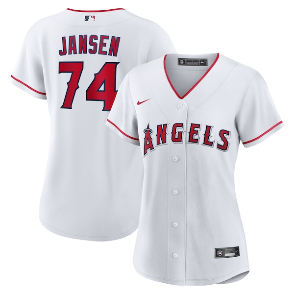 Kenley Jansen Los Angeles Angels Nike Women's Home Replica Jersey - White