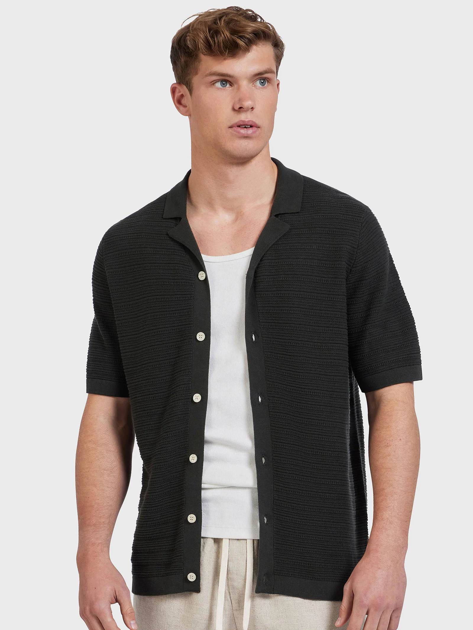 Monaco Knit Polo Shirt