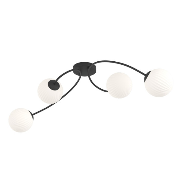 Lampa Sufitowa Vibra 4 Bl Opal