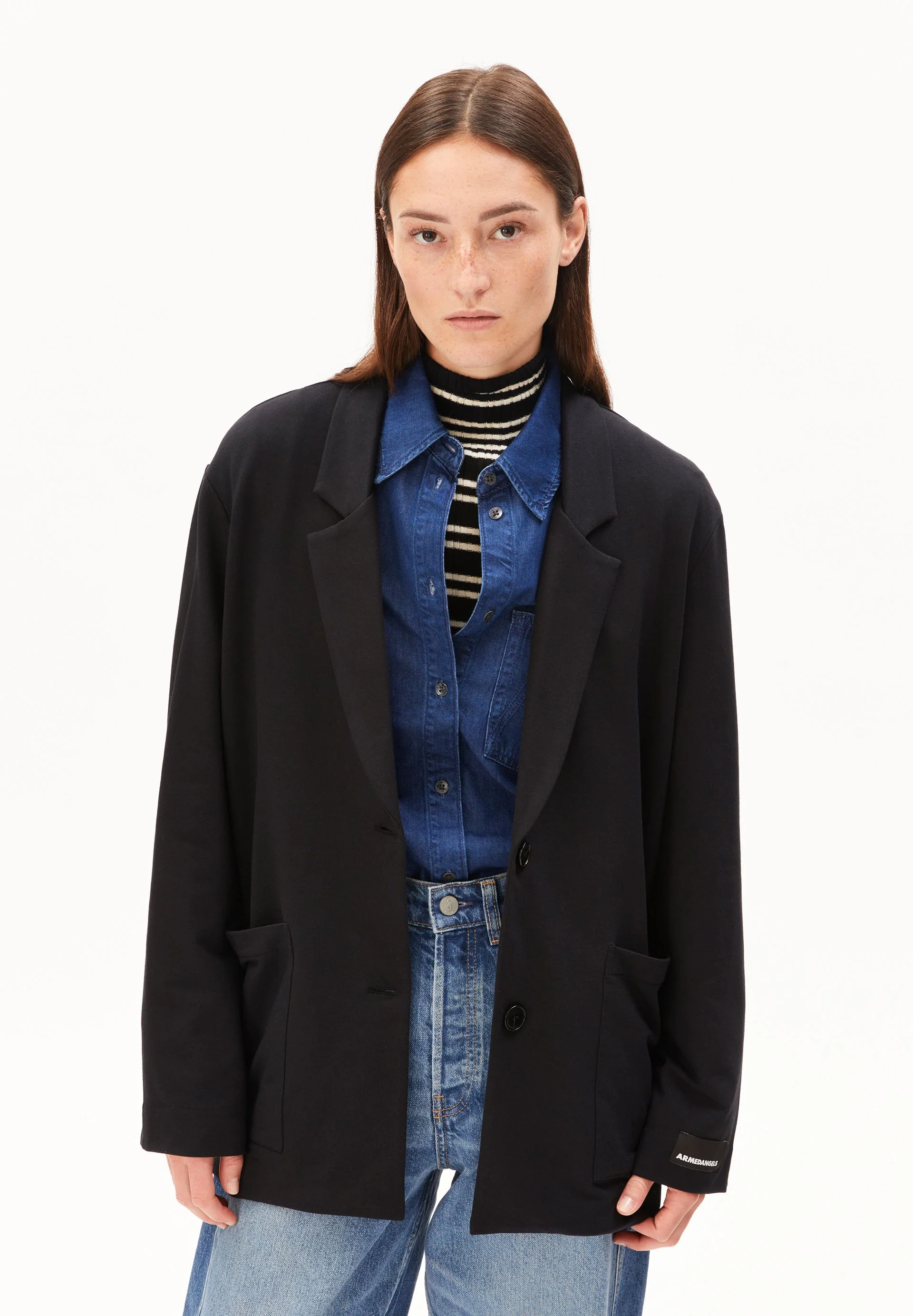 MARIAA FERNANDAA JERSEY BLAZER